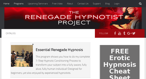 Mark Cunningham Essential Renegade Hypnosis