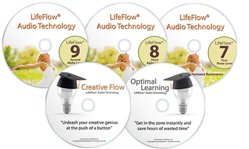 LifeFlow® Audio Technology 7 8 9 10 Bonus tracks LifeFlow Alpha Pack