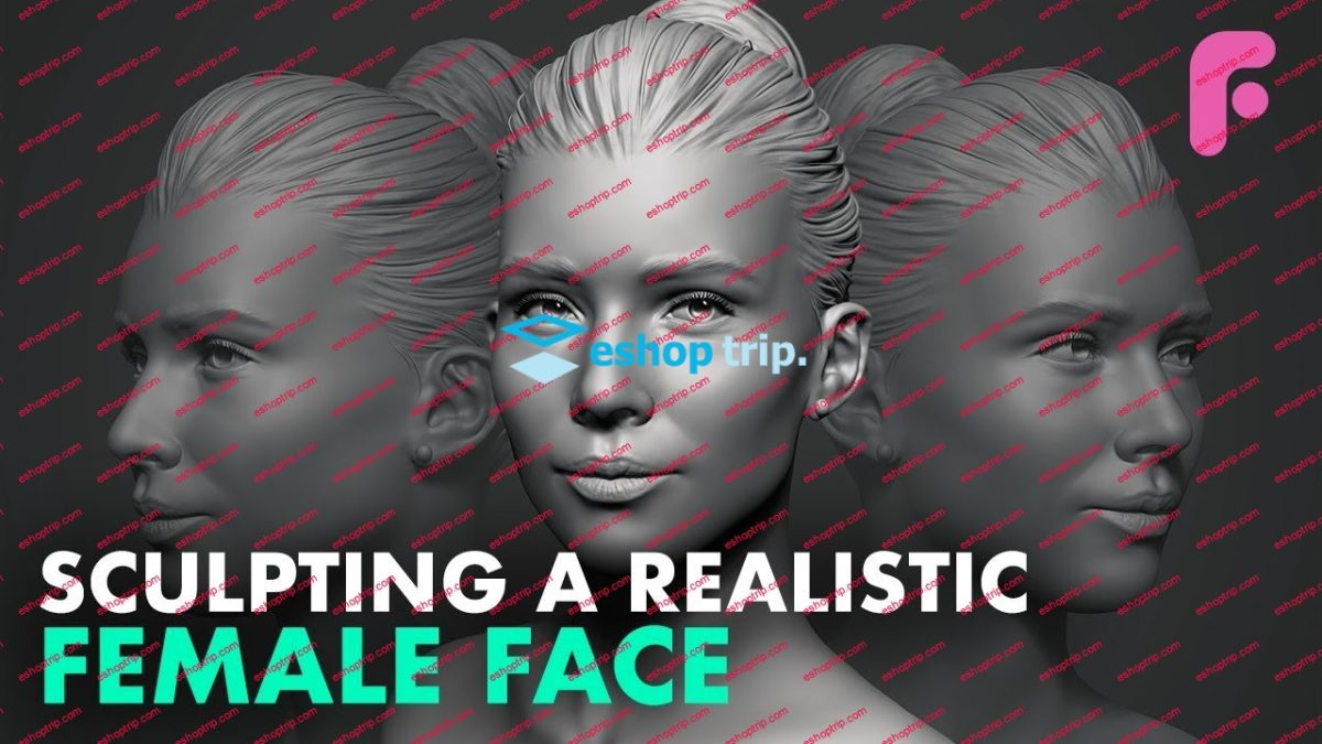 Flippednormals Sculpting a Realistic Female Face in Zbrush