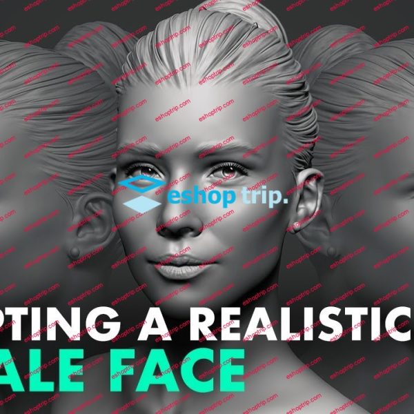 Flippednormals Sculpting a Realistic Female Face in Zbrush