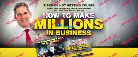 Grant Cardone Make Millions In Business Video Webcast