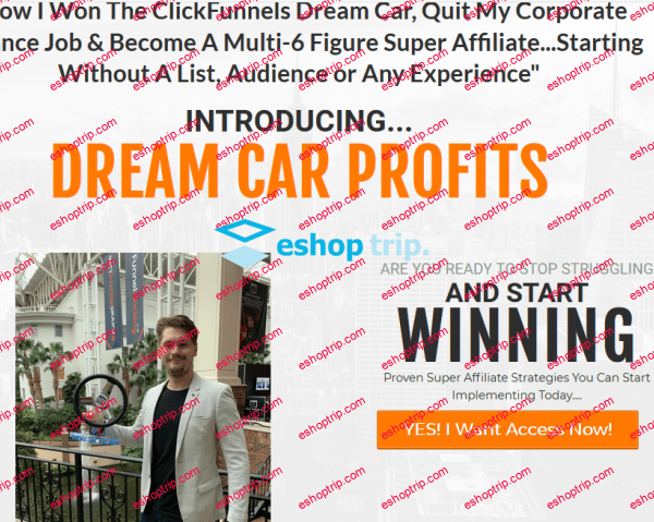 Jacob Caris – Dream Car Profits