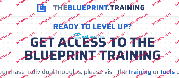 Ryan Stewart The Blueprint Training