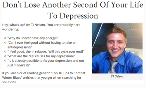 TJ Nelson – Dominate depression