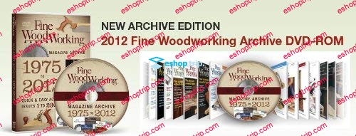 2012 Fine Woodworking Archive DVD ROM 1975 2012