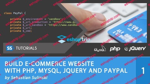 Build ECommerce Website With PHP MySQL JQuery and PayPal