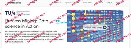 Coursera Process Mining Data Science in Action