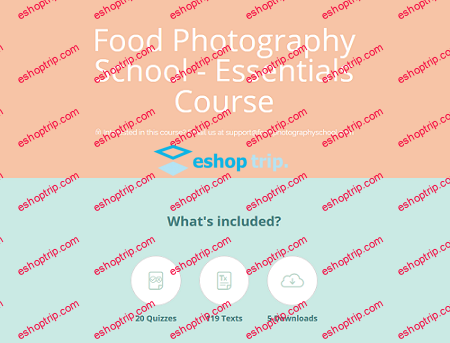 Food Photography School Essentials Course Bonus Phone Course