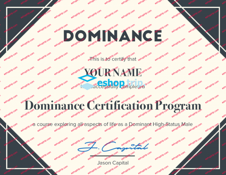 Jason Capital Dominance Certification Program