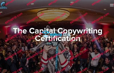 Jason Capital The Capital Copywriting Certification Program 2019