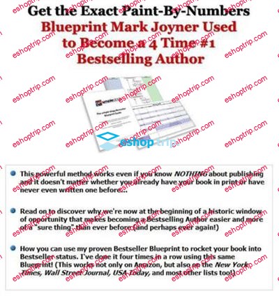 Mark Joyner Bestseller Blueprint