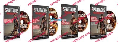 The Spartacus Workout 4 DVDs