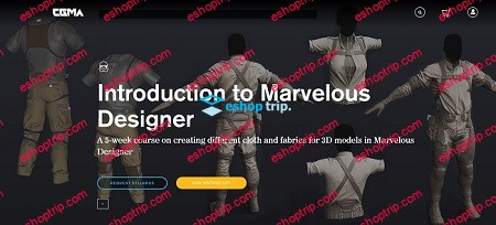 CGMA Introduction to Marvelous Designer