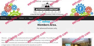 David Jenyns Seo Method 4 Authority Content