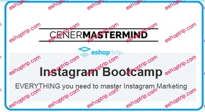 Justin Cener Instagram Bootcamp