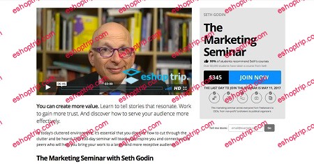 Seth Godin The Marketing Seminar Summer Session