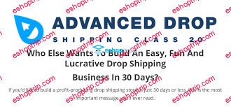 Till Boadella Advanced Drop Shipping Class 2.0