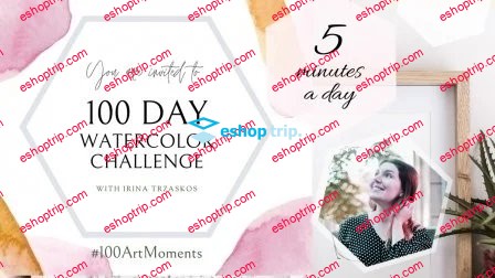 100 Day Watercolor Challenge 5 Minute Paintings Build a Creative Habit