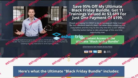 Ryan Levesque Ultimate Black Friday Bundle 2018