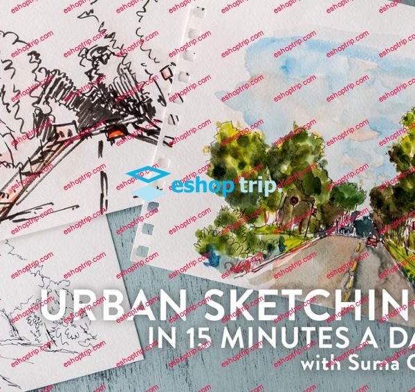 mybluprint Urban Sketching in 15 Minutes a Day