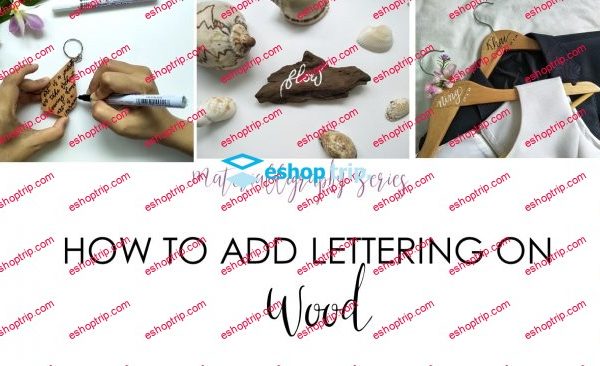 How To Add Modern Calligraphy and Lettering To Wood