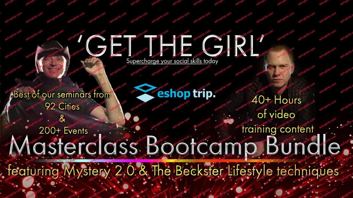 Masterclass Bootcamp Bundle – Mystery 2.0 The Beckster Lifestyle Techniques