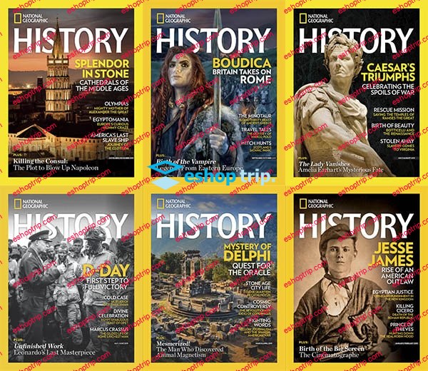 National Geographic History Full Year 2019 Collection