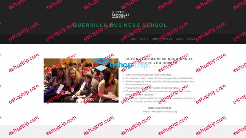 T. Harv Eker 5 Day Guerilla Business School