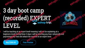 Forex Savages 3 day boot camp recorded EXPERT LEVEL 1