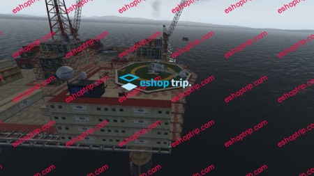 Learn to fly Helicopter Challenge Oil platforms at sea