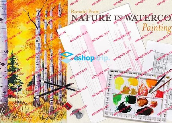 Mybluprint Nature in Watercolor Painting Trees