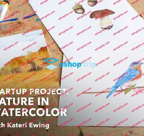 Mybluprint Startup Project Nature in Watercolor