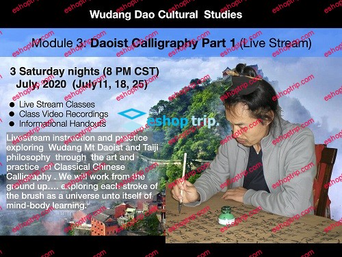 Wudang Cultural Studies Wudang Tour Part 3 Daoist Calligraphy