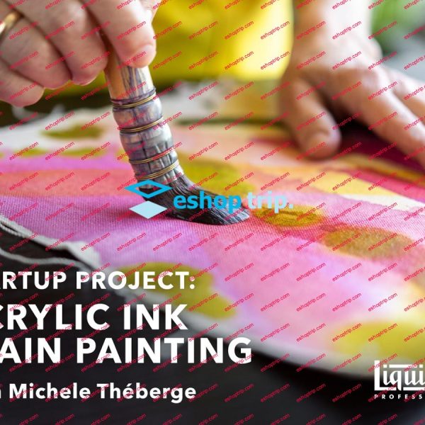 Mybluprint Startup Project Acrylic Ink Stain Painting