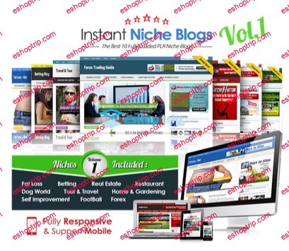 PLR Instant Niche Blogs Collection 2014