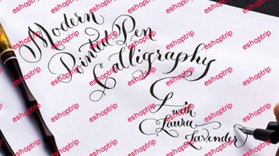 Modern Pointed Pen Calligraphy