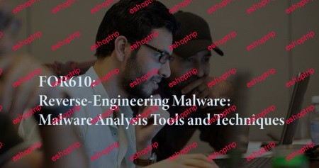 SANS FOR610 Reverse Engineering Malware Malware Analysis Tools and Techniques