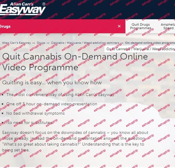 Allen Carrs Easyway to Quit Cannabis