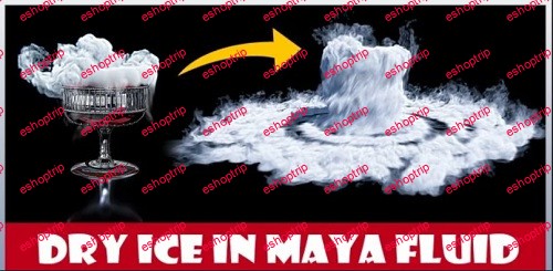 Maya Fluid Basics Simulate Render Dry Ice Smoke Cloud