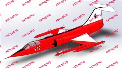 SOLIDWORKS Lockheed Martin F104 StarFighter