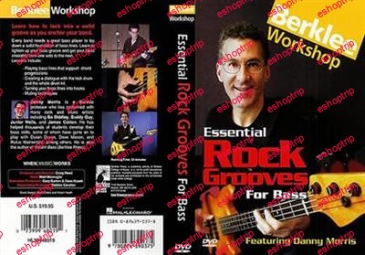 Danny Morris Essential Rock Grooves for Bass