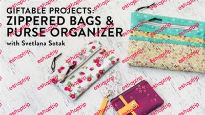 Giftable Projects Zippered Bags Purse Organizer