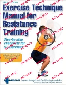 Exercise Technique Manual for Resistance Training 2nd Edition