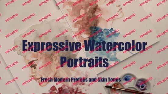 Expressive Watercolor Portraits Fresh Modern Profiles and Skin Tones