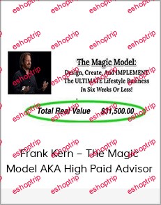 Frank Kern The Magic Model AKA High Paid Advisor