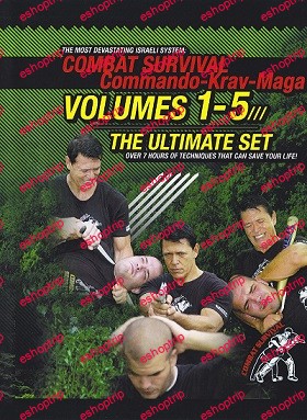 Moni Aizik Combat Survival Krav Maga 5 Disc DVD Set