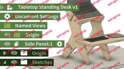 Fusion 360 Design a Parametric Standing Desk