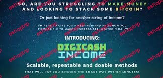 Digicash Income Earn hundreds in Bitcoin 2 simple proven methods