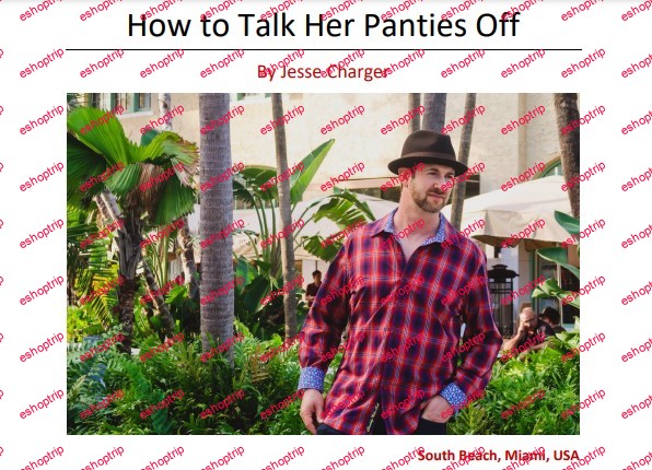 Jesse Charger How to Talk Her Panties Off 1