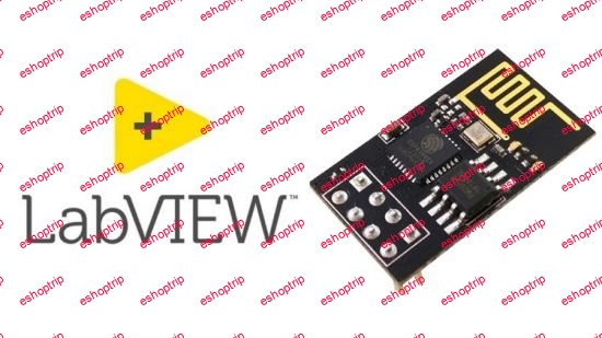 LabVIEW TCP IP Communication with ESP8266 ESP 01 TCP IP